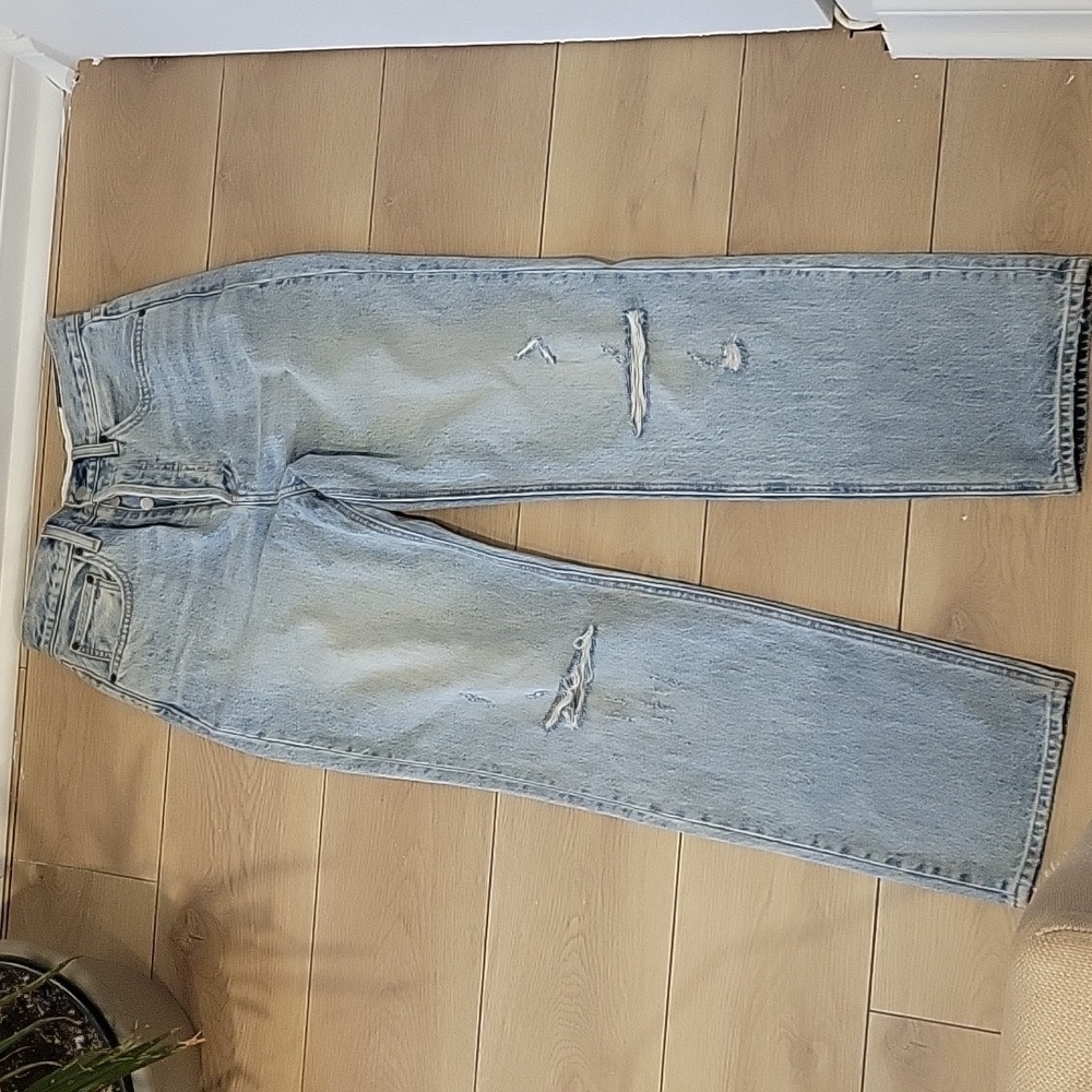 ARITZIA DENIM FORUM The Joni High Rise Loose Fit Jeans size 26 - Picture 3 of 12